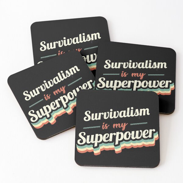 Item preview, Survivalism is my Superpower  designed and sold by Custom365.