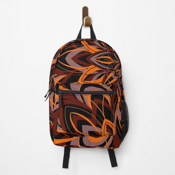 Item preview, Orange and dark brown mandala designed and sold by Hurricanegreen.
