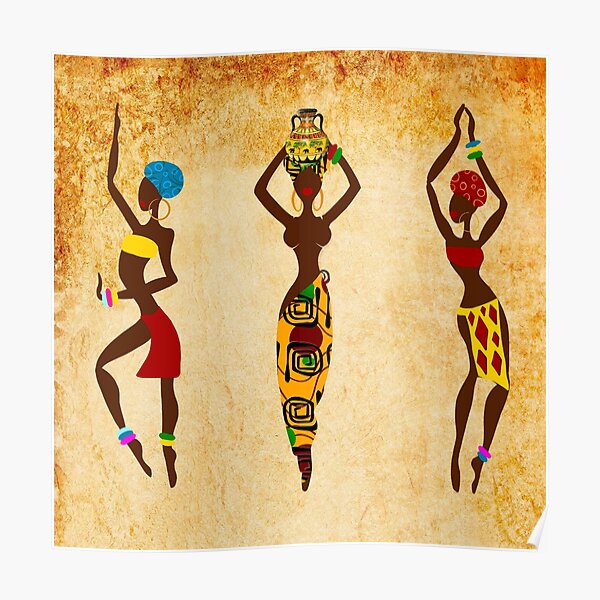 african tribal art, afrocentric art, african man art, dancing wall art ...