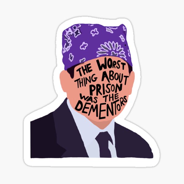Item preview, Prison Mike “The worst thing about prison was the dementors” designed and sold by ilanadaphne.