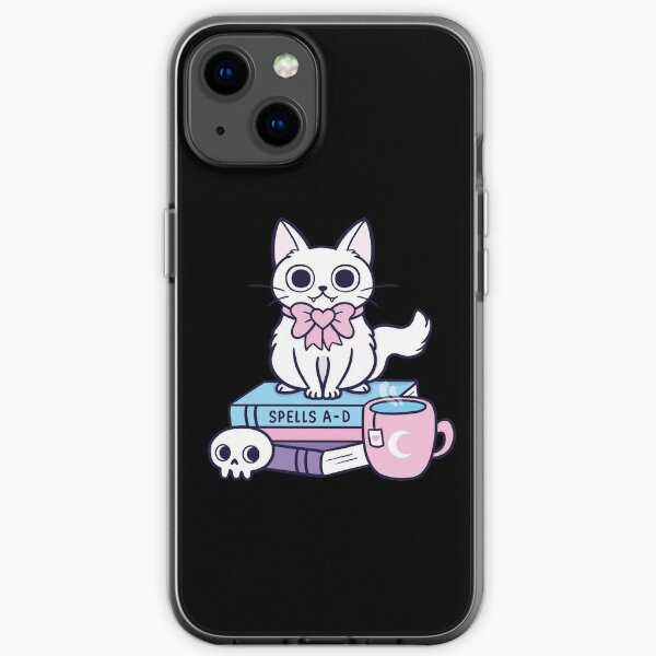 Feline Familiar 02 Black Nikury Iphone Case By Nikury Redbubble