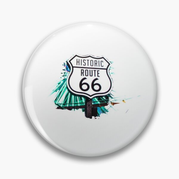 Route 666 Pins And Buttons Redbubble - nat pin roblox