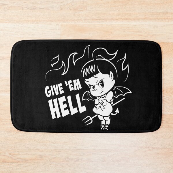 Item preview, Give 'em Hell Devil Doll Cutie designed and sold by SpreadForSatan.