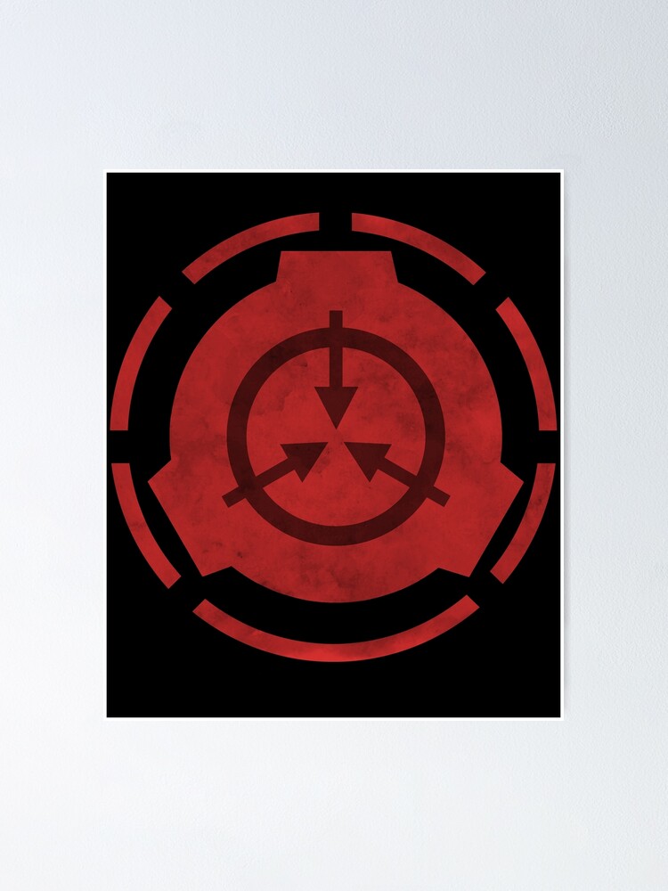 SCP Foundattion Red Crest Logo Symbol | Sticker