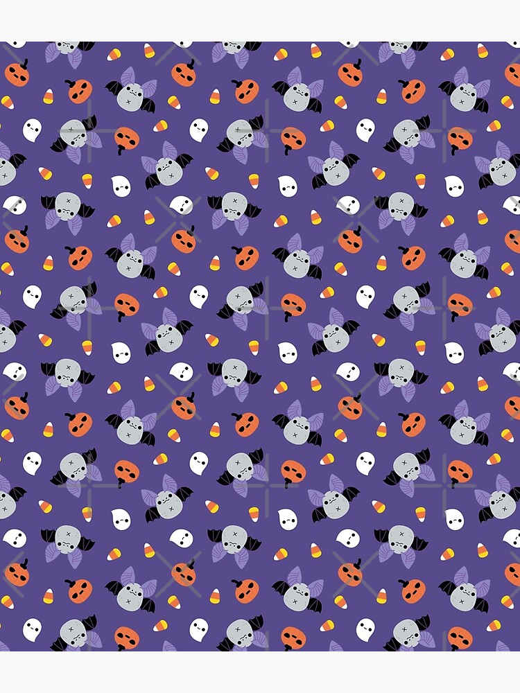 Halloween Bat Pattern by Miri-Noristudio