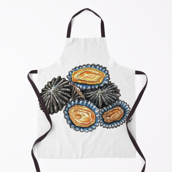 Item preview, Patella - Spanish Lapas Shellfish art for seafood lovers designed and sold by chloeyzoard.