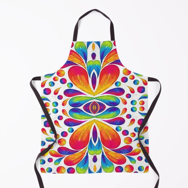 Item preview, Vibrant flower abstracto,colorful abstraction,psychedelic arte abstracto,abstract art design designed and sold by Adri Barnard.