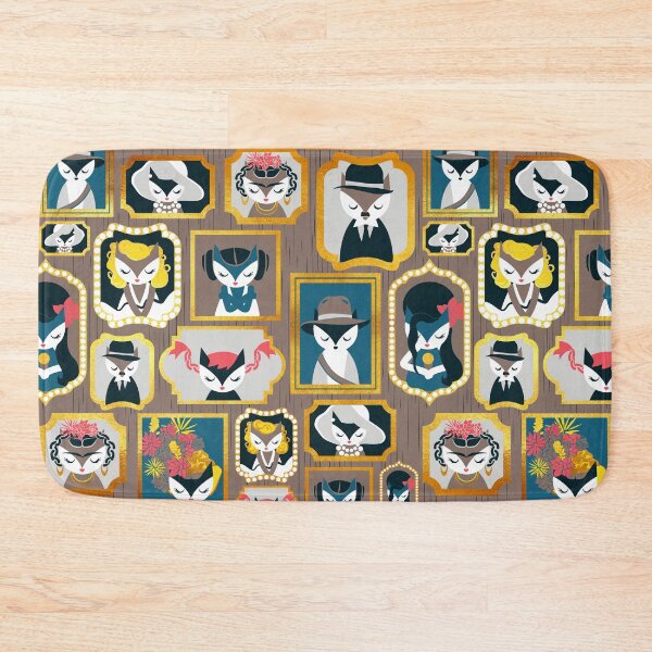 Item preview, Cats wall of fame // brown background designed and sold by SelmaCardoso.