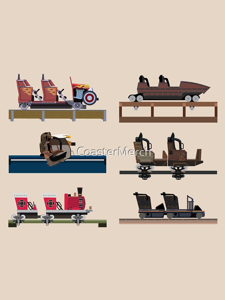 Dollywood Coaster Car Design by CoasterMerch