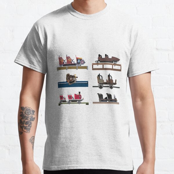 Dollywood Coaster Car Design Classic T-Shirt
