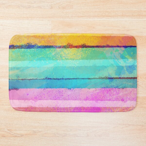 Item preview, Colorful Watercolor Stripe Background designed and sold by parazitgoodz.