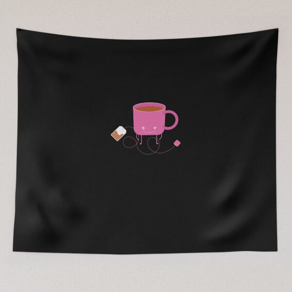 Item preview, Energized pink coffee mug robot gift  designed and sold by conceptDVS.