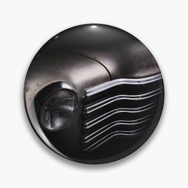 Item preview, Bare Metal 1952 Chevy 3100 Pickup Detail (black backgroud) designed and sold by mal-photography.