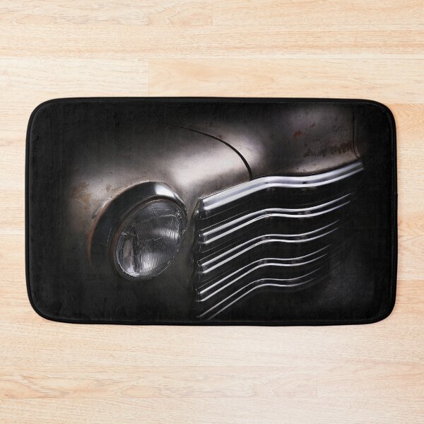 Item preview, Bare Metal 1952 Chevy 3100 Pickup Detail (black backgroud) designed and sold by mal-photography.