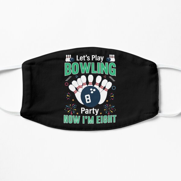 Let's Play Bowling - Bowling Team Design Mask