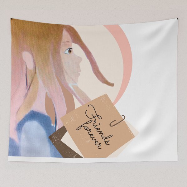Item preview, Friends Forever - Missing You - Black background by Sunset Apple designed and sold by SunsetApple.