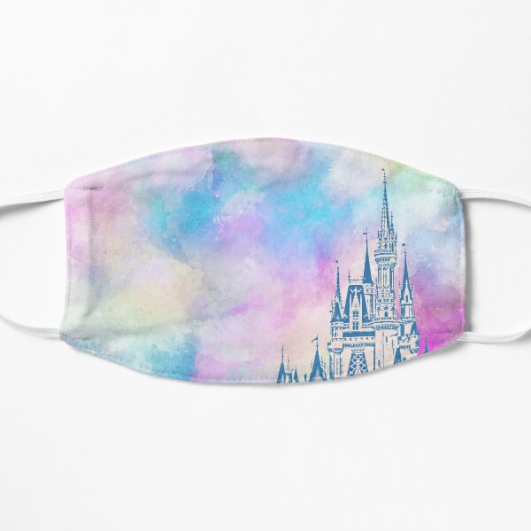 Magic Castle Watercolor III Flat Mask