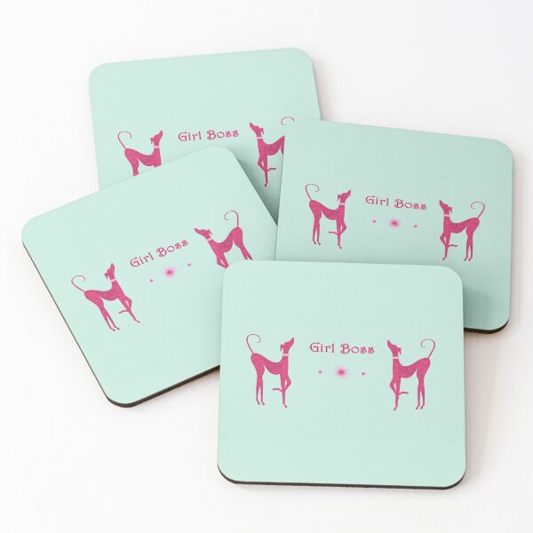 Item preview, Girl Boss greyhound whippet designed and sold by ThePoodleandCo.