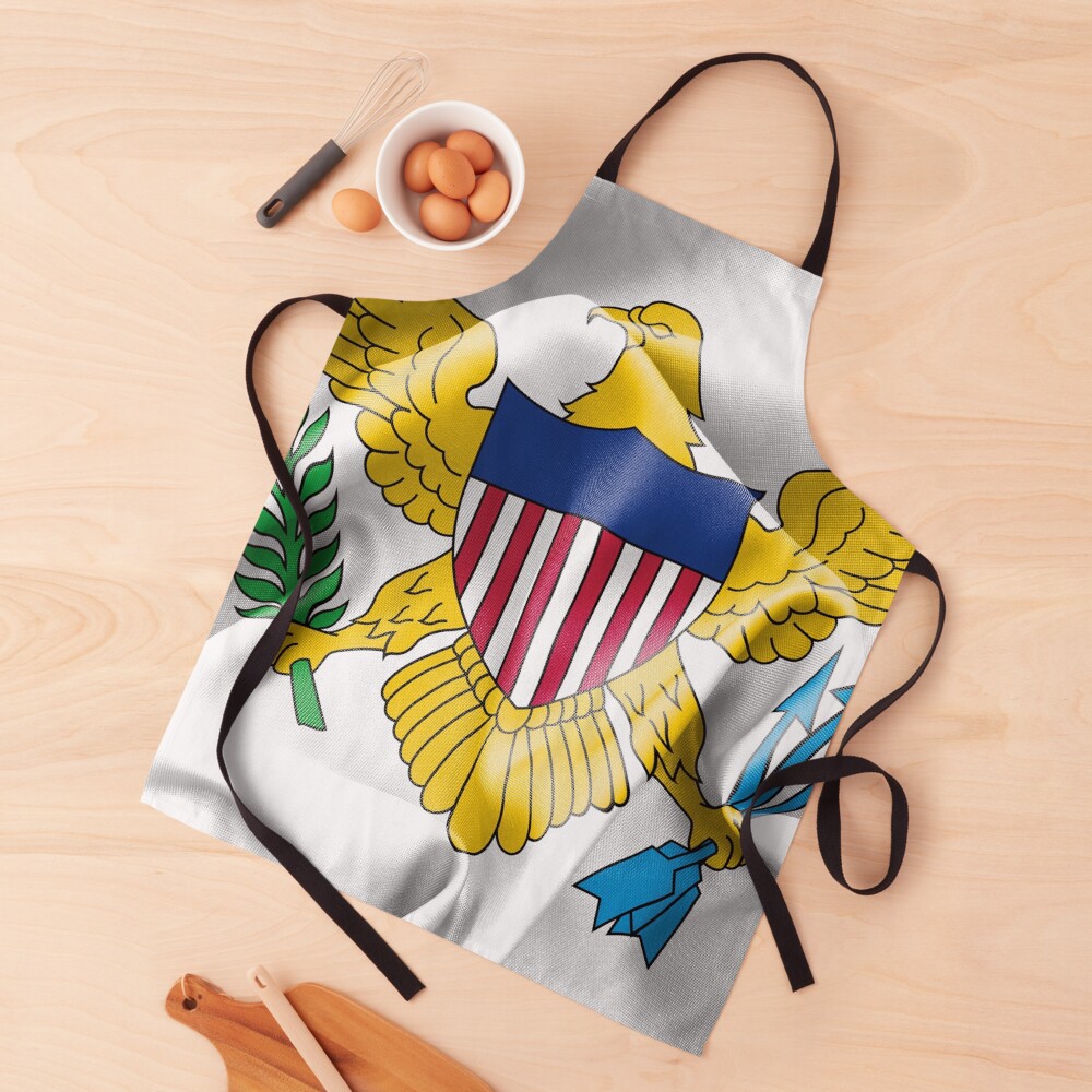 United States Virgin Islands Flag Apron