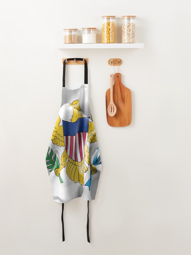 Alternate view of United States Virgin Islands Flag Apron
