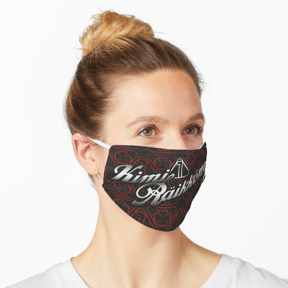 "Kimi Räikkönen Alfa Romeo | F1" Maske von SpeedFreakTees ...