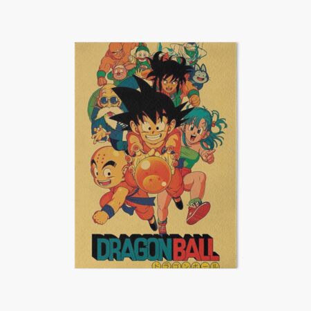 The Crew- Dragon Ball Art Board Print