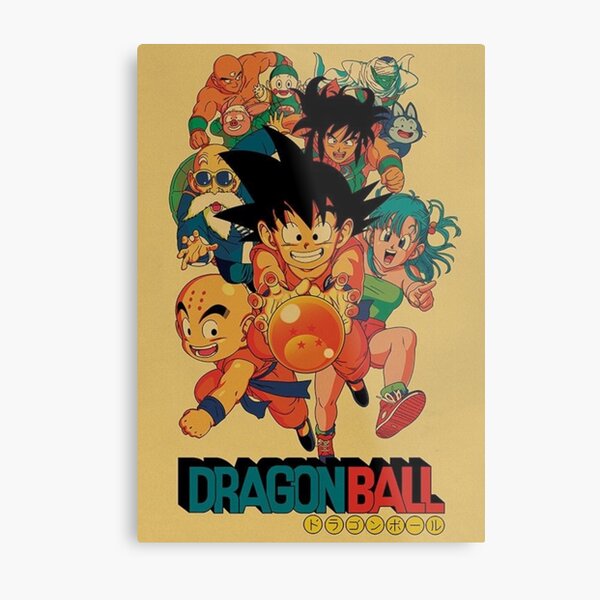 The Crew- Dragon Ball Impression métallique