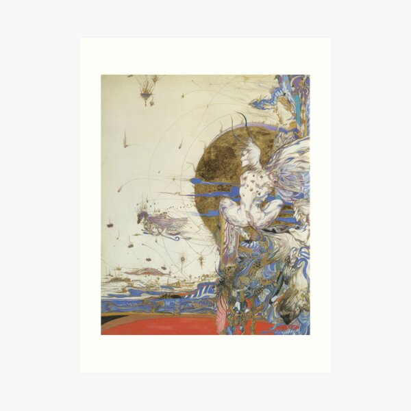 Fantasy in a dream. Art Print
