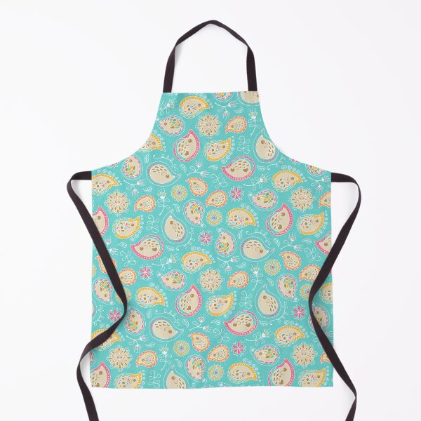 Item preview, Hedgehog Paisley_Colors and Cerulean designed and sold by miavaldez.