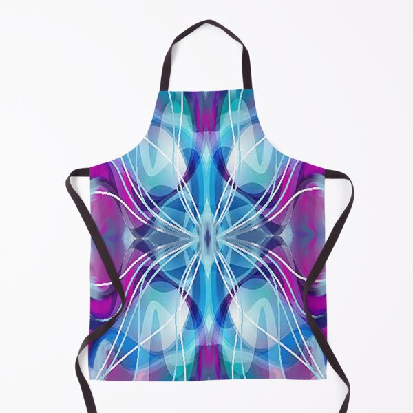 Item preview,  Vibrant blues and pinks ,bright,bold abstracto,psychedelic arte abstracto , abstract art design designed and sold by Adri Barnard.