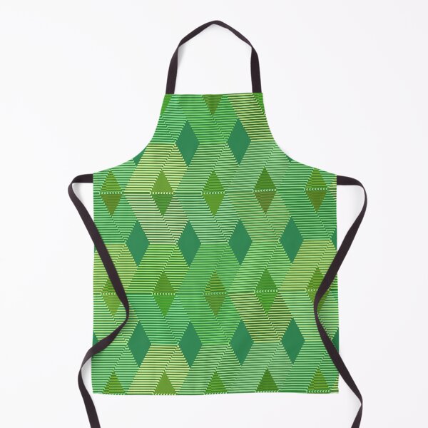 Item preview, Mid-Century Modern Diamond Print, Jade Green designed and sold by Marymarice.