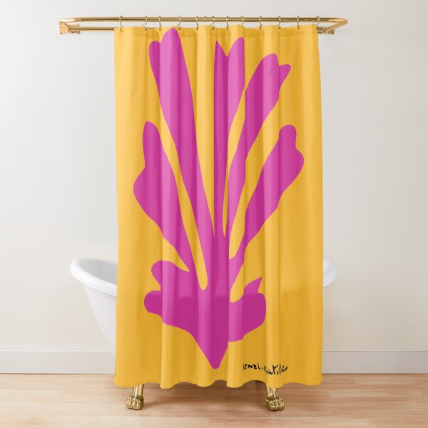 Henri Matisse, Palm Cut Out, 1943 Artwork Reproduction for Wall Art, Prints, Posters, Tshirts, Men, Women, Kids Shower Curtain