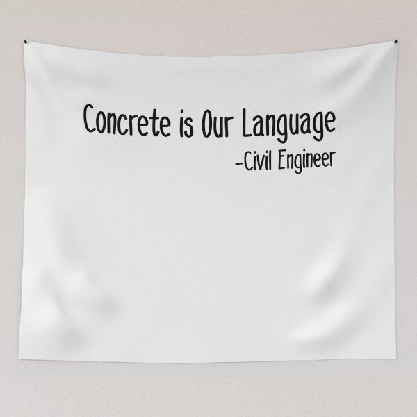 Item preview, Concrete is our language designed and sold by bumperapparels.