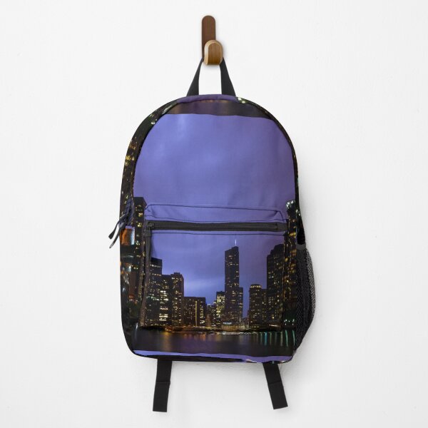 Item preview, Lightning Over Chicago River designed and sold by mljdwhite.
