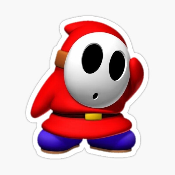 Shy Guy / Ghost Guy Sticker