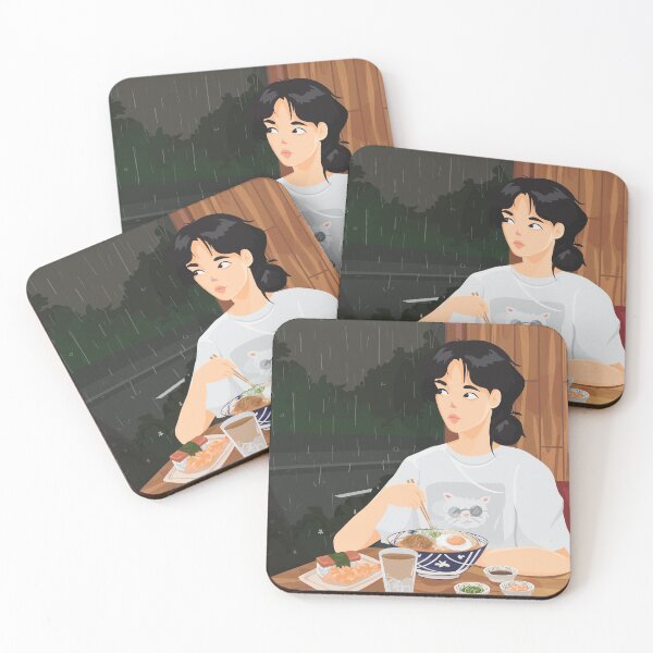 Item preview, udon on a rainy day designed and sold by maryeaahh.