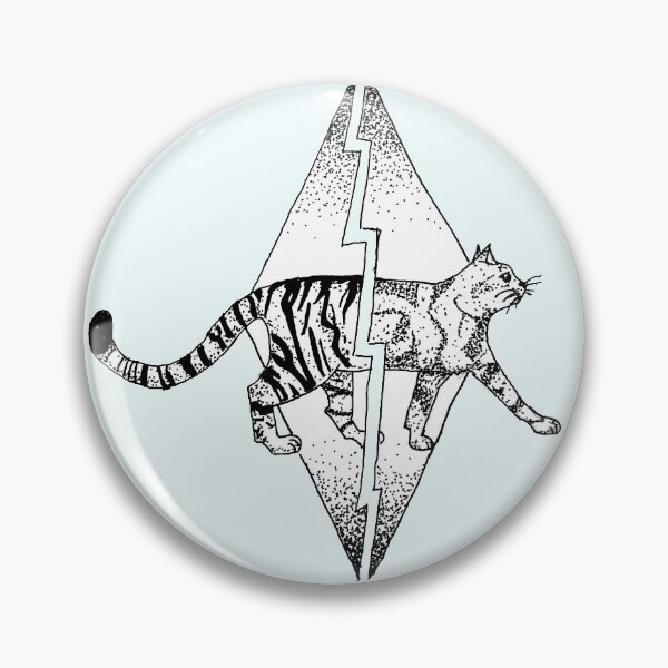Item preview, Cat/Tiger Tattoo designed and sold by AngelaFV.
