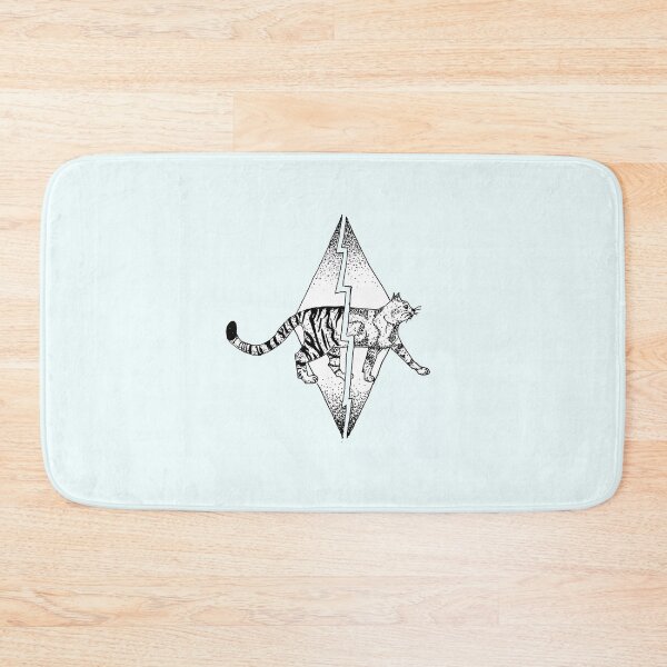 Item preview, Cat/Tiger Tattoo designed and sold by AngelaFV.