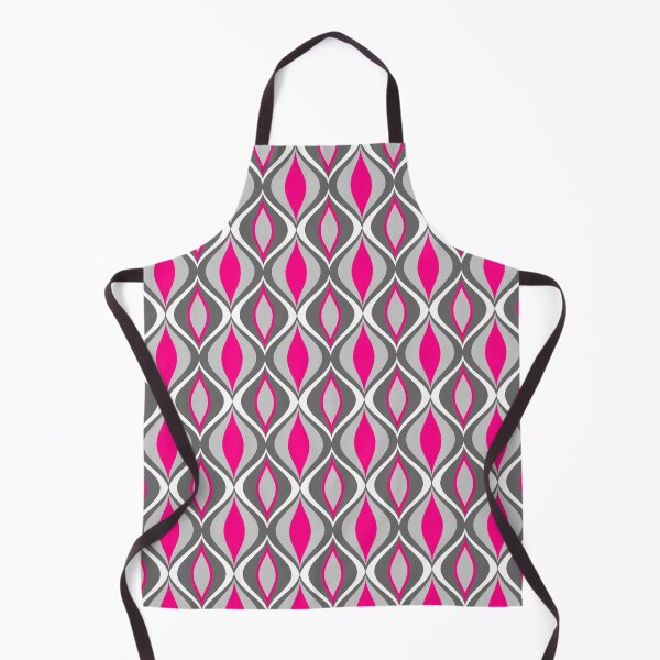 Item preview, Mid-Century Modern Diamonds, Fuchsia and Gray designed and sold by Marymarice.