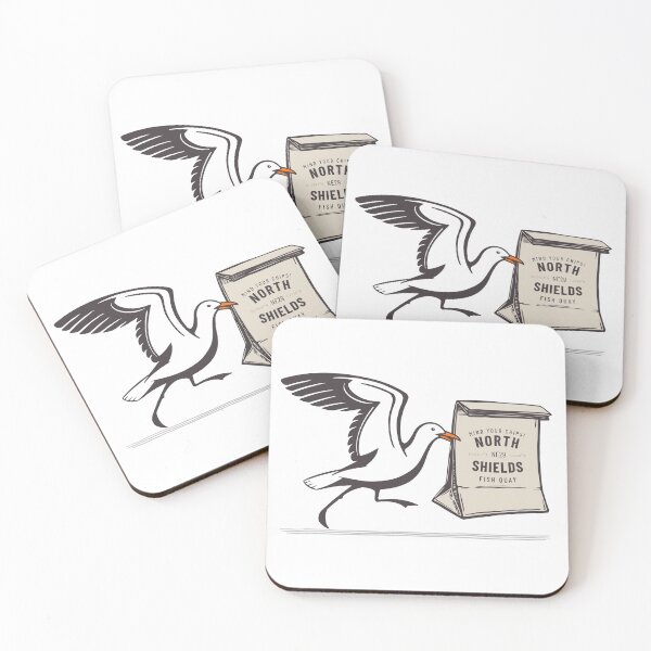 Item preview, Mind Your Chips! North Shields Seagull Design designed and sold by NORTHERNDAYS.