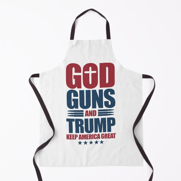Item preview, God, Guns,and Trump Keep America Great designed and sold by SKZ-tshirt.