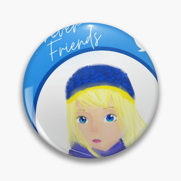 Item preview, Friends Forever - Winter Blue designed and sold by SunsetApple.
