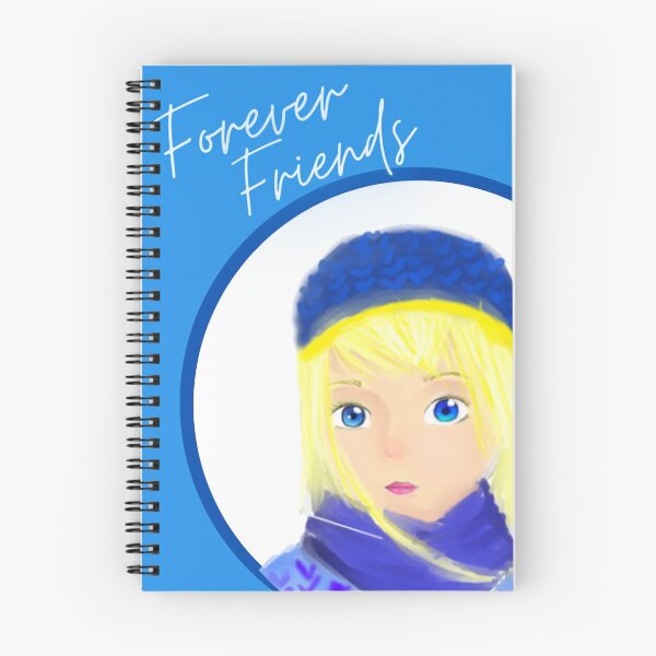 Item preview, Friends Forever - Winter Blue designed and sold by SunsetApple.