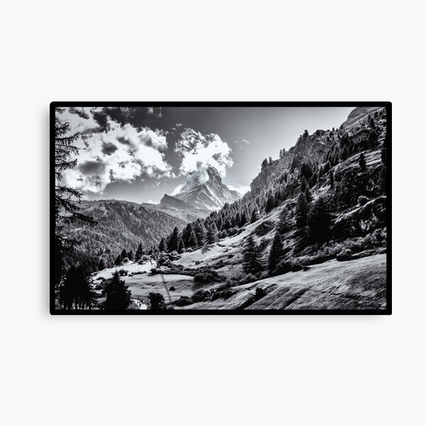 zermatt (003), (matterhorn) Canvas Print
