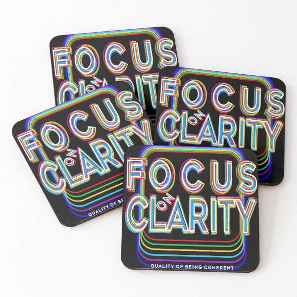 Item preview, FOCUS on CLARITY - the World is Full of Confusion designed and sold by LFRYARTGUY.