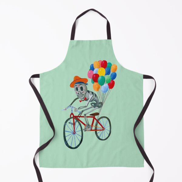 Item preview, Dia de Muertos, Señor Bicycle Ride designed and sold by JohnParraArt.