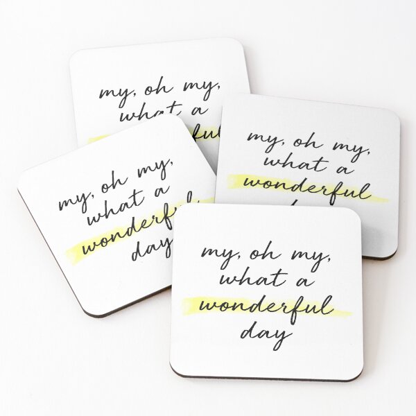 Item preview, My, oh my, what a wonderful day designed and sold by agnello22.