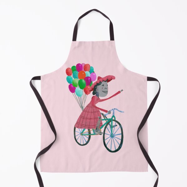 Item preview, Dia de Muertos, Señora Bicycle Ride designed and sold by JohnParraArt.