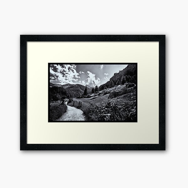 zermatt (005), (matterhorn) Framed Art Print