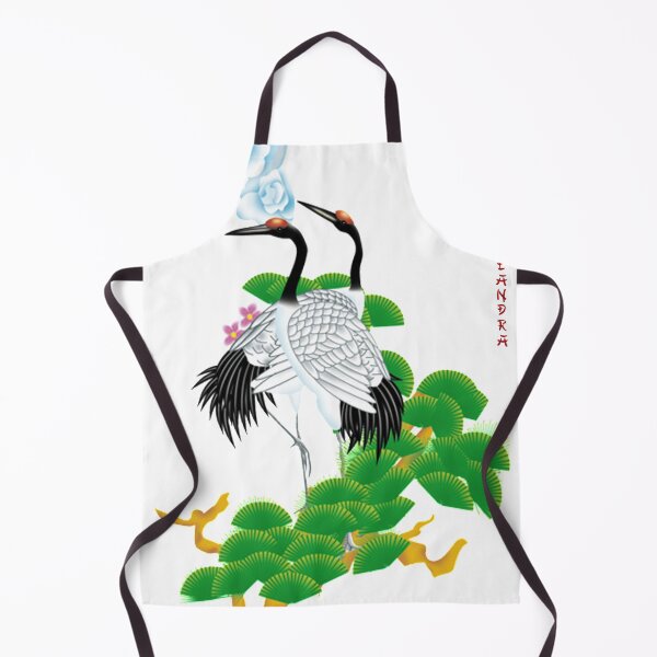 Item preview, Chinese art print - two red-crowned cranes designed and sold by Kallandra.
